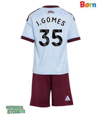 Aston Villa Joao Gomes #35 Replika Babytøj Tredje sæt Børn 2026-27 Kortærmet (+ Korte bukser)